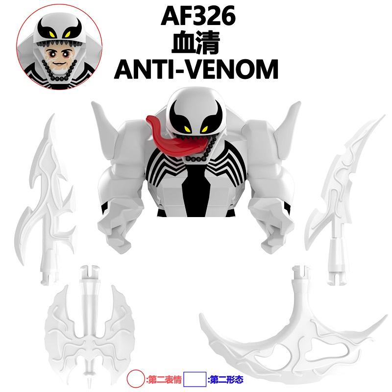 Disney Building Blocks Mini Model Characters Marvel Venom Assembled Mobile Doll Carnage Symbiotic Action Doll Birthday Gift