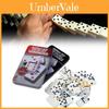 Double Six Colour Dot Dominoes Set For Kids With Childrens Educational Toys For Family Game Night