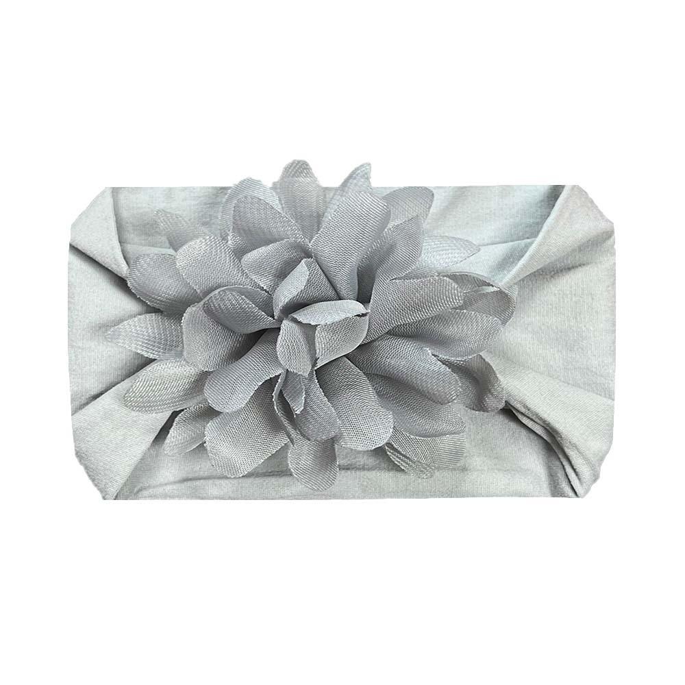 Chiffon Flower Baby Girls Headbands Soft Elastic Nylon Hairbands Baby Bows Hair Accessories for Baby Girls Newborns Infants