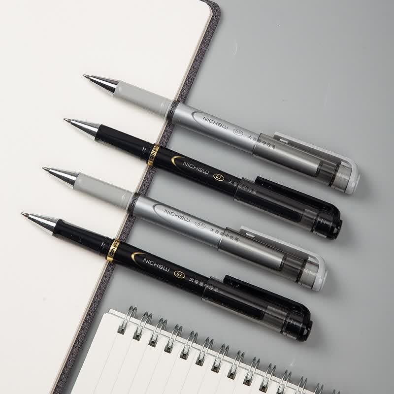 Deli S148 Large Capacity 0.7mm Black Gel Pens