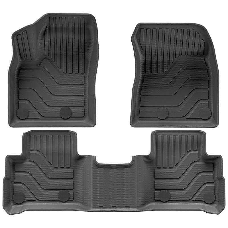 Eco-Friendly TPE Floor and Trunk Mats with Seat Back Cushion for 2021-2025 Nissan Qashqai