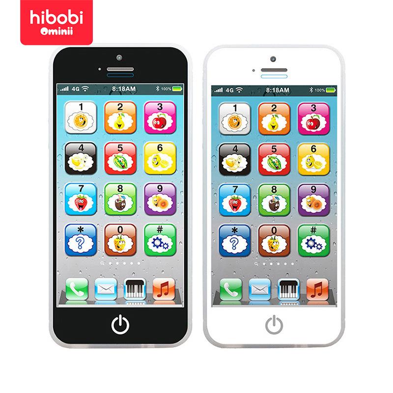 

hibobi английская игрушка мобильный телефон раннего образования и просвещения