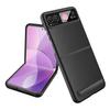 For Motorola Razr 40 5G Kickstand Case Leather+PC Cover with Rear Screen Film