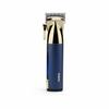 Super-X Metal Hair Clippers Japanese Steel Blades Gold and Navy Blue