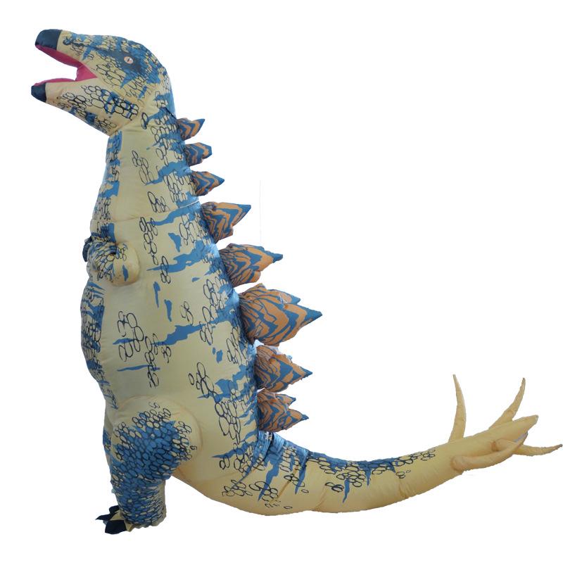 Tyrannosaurus Rex Inflatable Costume for Cosplay, Halloween, Masquerade, and Christmas Events One Size