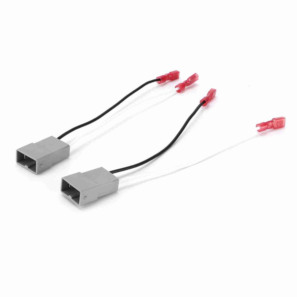 Pair Car Speaker Wire Harness Adapter Plug Modification Replacement for AcuraAccord