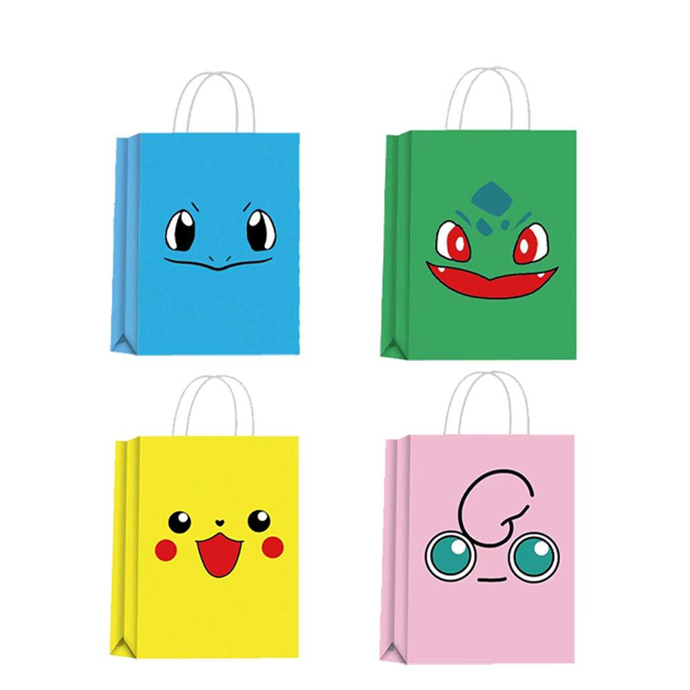 Pikachu Birthday Party Supplies Disposable Tableware Paper Plates Paper Cups Paper Towels Girls Decorate Children'S Day Must-Have