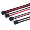 Striped Canvas Belt with POM Steel Buckle - Casual Woven Cotton Design