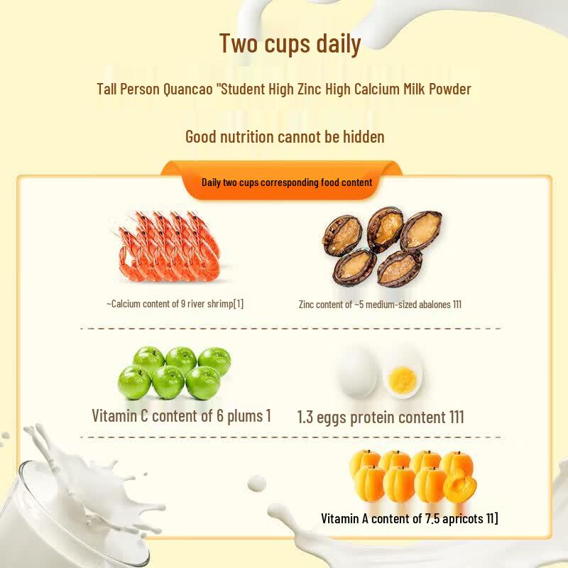 Yili High Zinc High Calcium Student Milk Powder with DHA & ARA