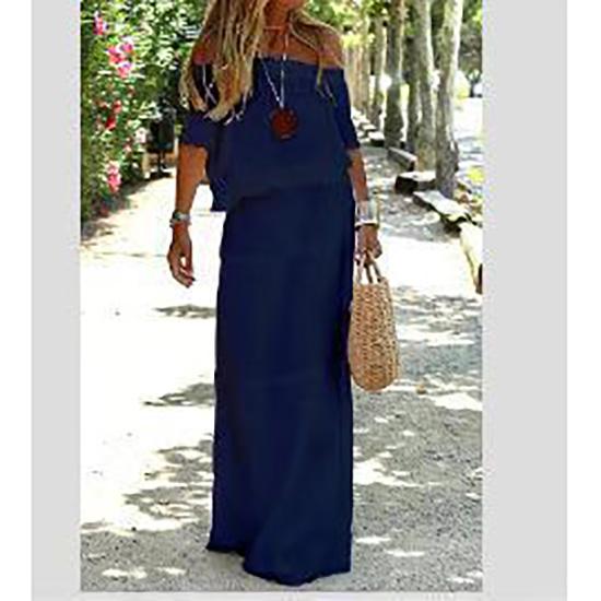Chic and Elegant White Bohemia Dress V-neck Lace Up Cover Up For Woman Summer Maxi Dress Beachwear Holiday Beach Slip Dress