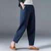 Weite Hosen Damen Lockere Übergroße Einfarbige Sommer Lässige Elastische Taille Knöchellange Hosen Damen Kleidung