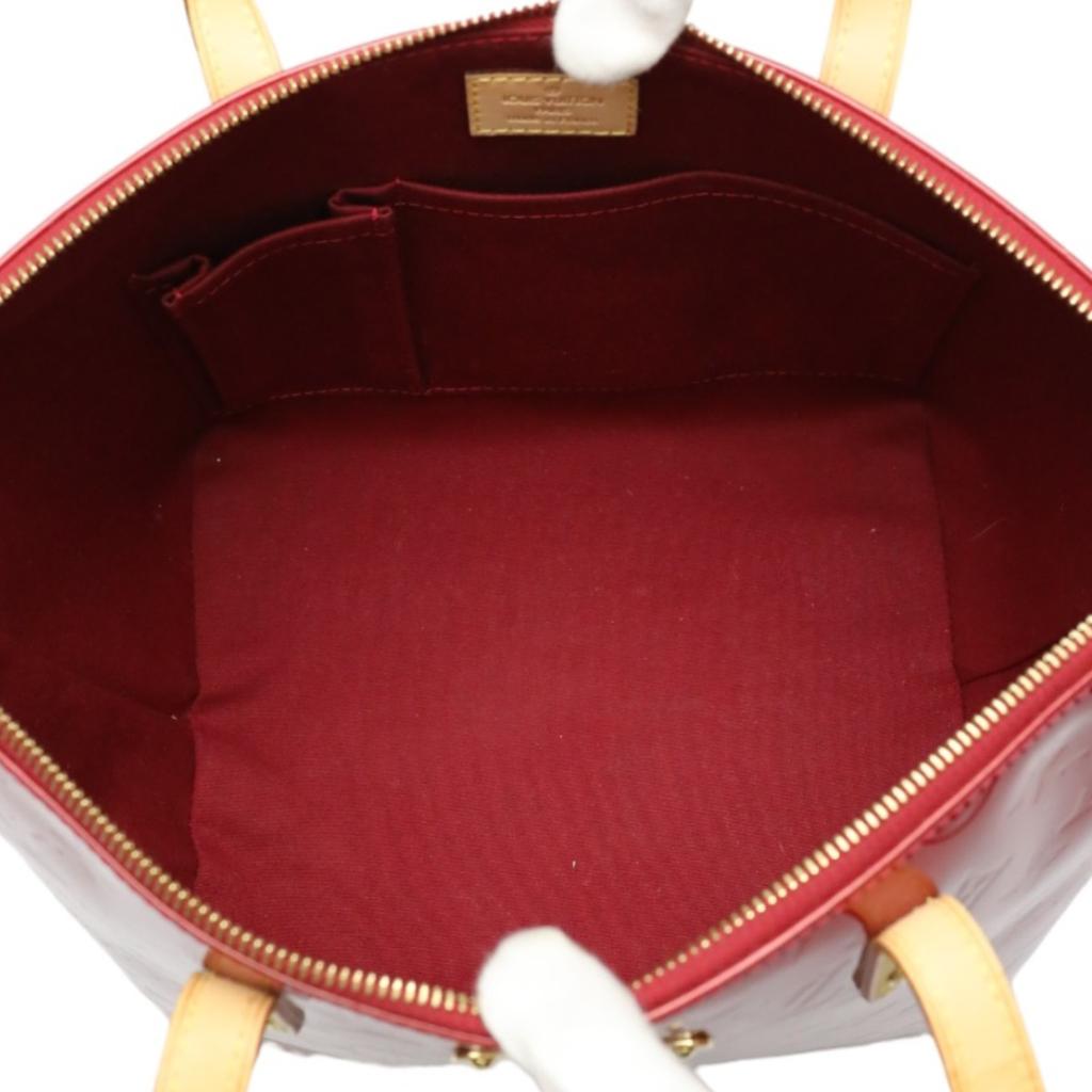LOUIS VUITTON Vernis Belvee PM Handbag Vernis Pomdamul Women M93583 Used