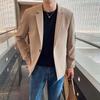 Men's Jacket Casual Suit Men's Youth Loose Work Business Blazers