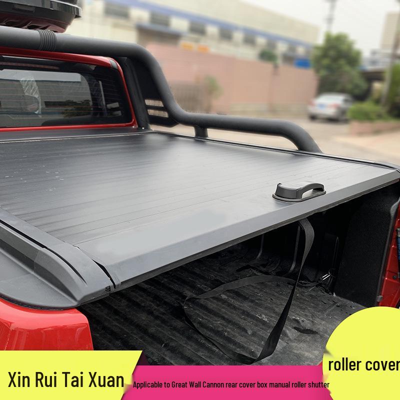 Great Wall Cannon Rear Trunk Off-Road Manual Roller Shutter Cover - Anti-Theft Flat Design