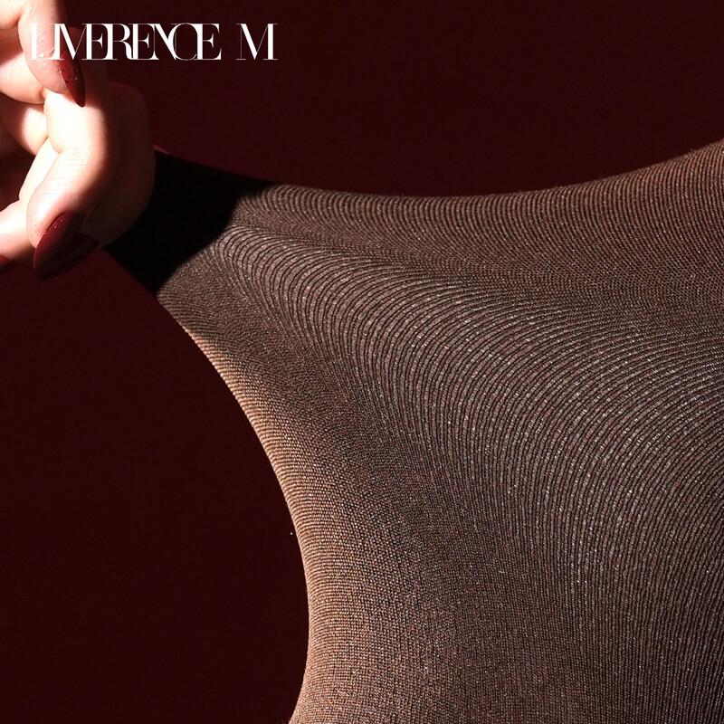 Laimi Runsi Hot Cocoa Warm Velvet-Lined High-Waist Tights