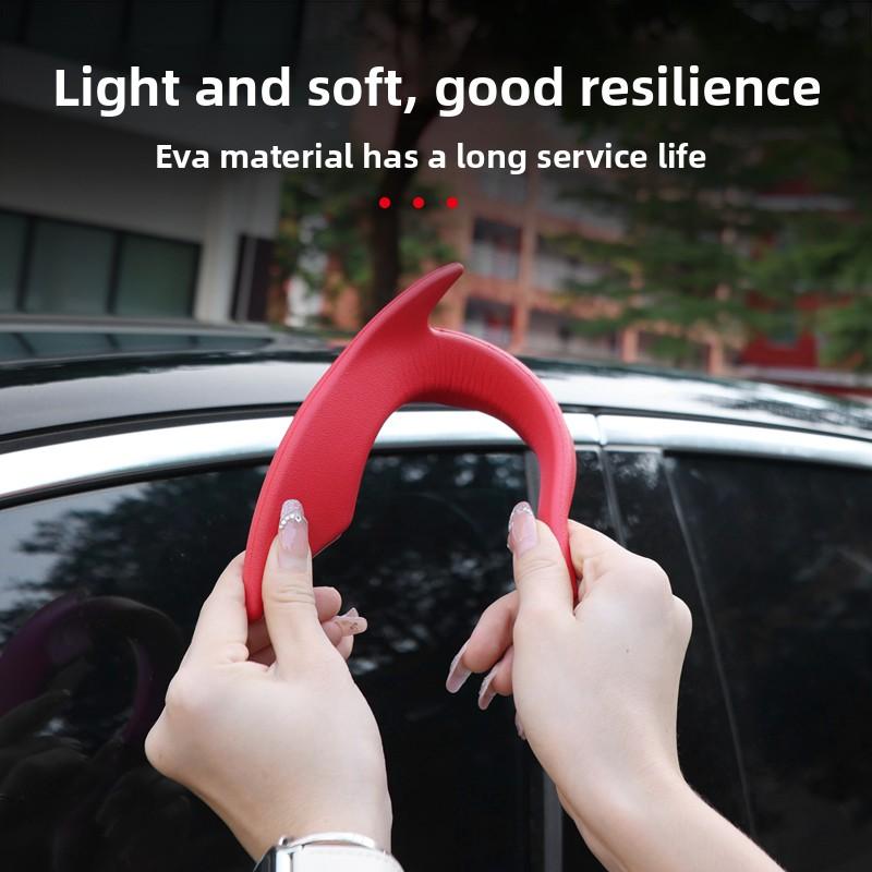 3D Stereo Dragon Horns Sticker Antenna Car Roof Self-Adhesive Auto Decoration Ornaments Car Accessories For Truck SUV Motorcycle