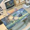 Tappetino Mouse Bordo Bloccato Anime T-Totoros Mouse Pad Accessori Gaming per Laptop Nuovo Gioco per Computer Tastiera Tappetino da Scrivania Mousepad XXL per Regalo