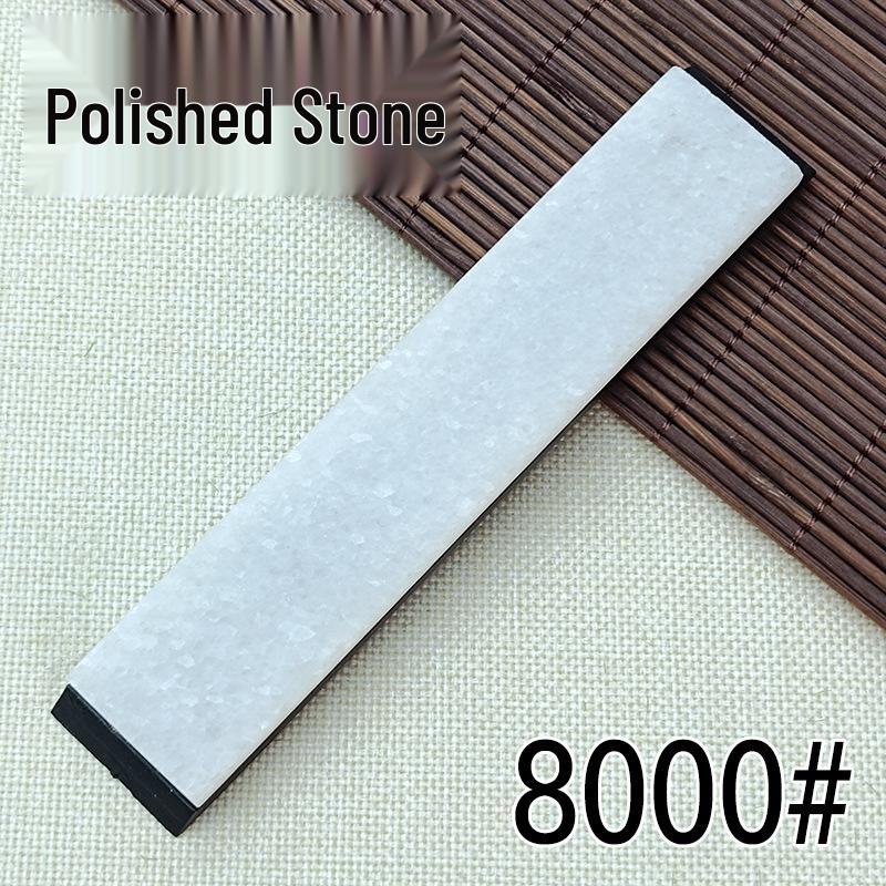 Agate Fixed Angle Whetstone: Oilstone Strip Sharpener for Polishing and Sharpening