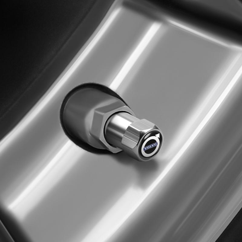 Auto Logo Abzeichen Rad Reifen Ventilkappen Luftventil Reifenstopfen Zubehör Für Volvo Rdesign XC60 XC40 V60 V40 EX30 XC90 S60 C30 V50