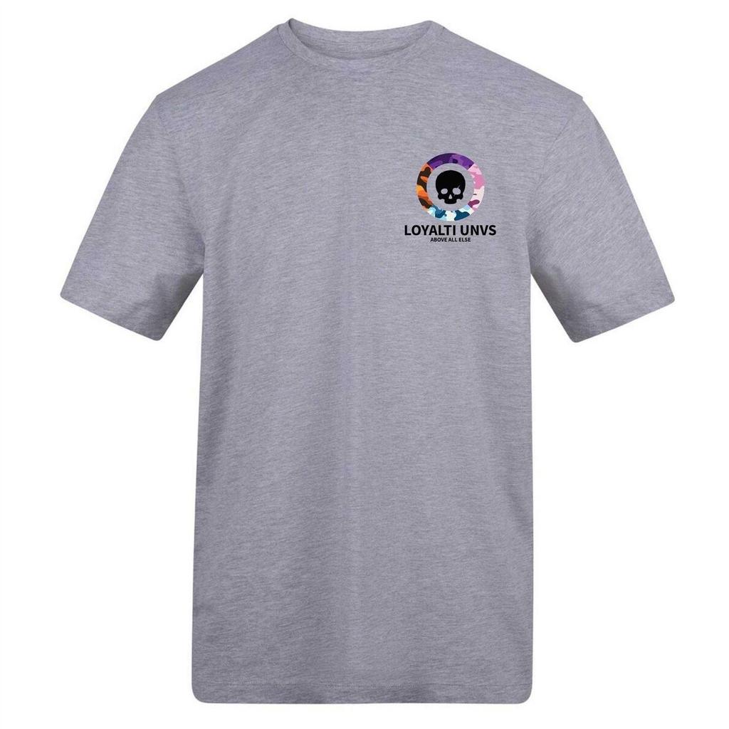 Loyalti Unisex Adult Graphic Skull T-Shirt