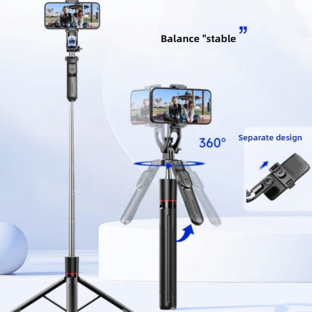360° Rotating Bluetooth Selfie Stick Portable Selfie Stick Tripod Telescopic Selfie Stick  Home
