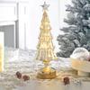 Glowing Christmas Tree Light Christmas Ornament Luminous Desktop Decoration Led Night Light Party Xmas Decor Festival Gift