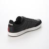 Mobus Men's Leather Sneakers, Genuine Leather, Sports, Casual, Walking Shoes with Built-in Functional Insole, Current Model VICTOR (Black, Size 25.5 c