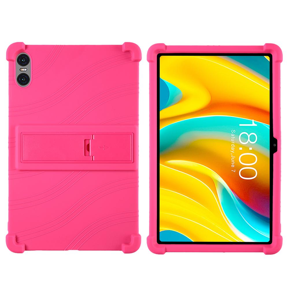 Kids Safe Soft Silicone Case Universal for Teclast T50 Pro 11 inch Adjustable Multi-angles Stand Cover Shockproof Tablet Shell
