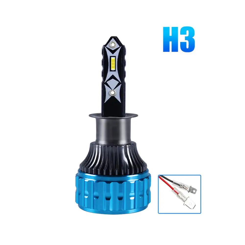 1Pc Car Headlight Bulbs H1 H3 H4 H7 H11 9005 9006 LED Car Headlight LED Lamp Beam Bulbs Automobiles Lamp 12000LM Lights White