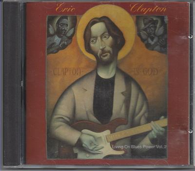 CD ERIC CLAPTON - Living On Blues Power Vol. 2 EXR21 Extrémně vzácné 1993 Japonsko Rock Použité