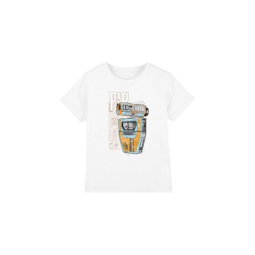Star Wars: The Acolyte Childrens/Kids Pip Droid Blueprint T-Shirt