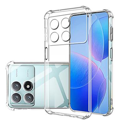Για θήκη Redmi K70e K70 K60 K50 K40 Pro Λεπτή Μαλακή TPU Διαφανής Διάφανη Θήκη Τηλεφώνου για Xiaomi Redmi K60e K50 Ultra Πίσω Κάλυμμα