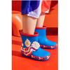 Ultraman Boys' Rain Boots Four Seasons Thick Sole Non-Slip Thick Sole Cartoon Zero Tiga Boys' Toddler Baby Rain Boots