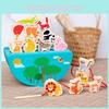 Animal Balance Building Blocks For Toddlers Wooden Bead Stringing Toy