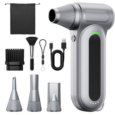 O ar mais forte um soprador elétrico compacto com um RPM poderoso 150 vento 4 níveis de variável 4 LED armazenamento e um manual de instruções japonês para