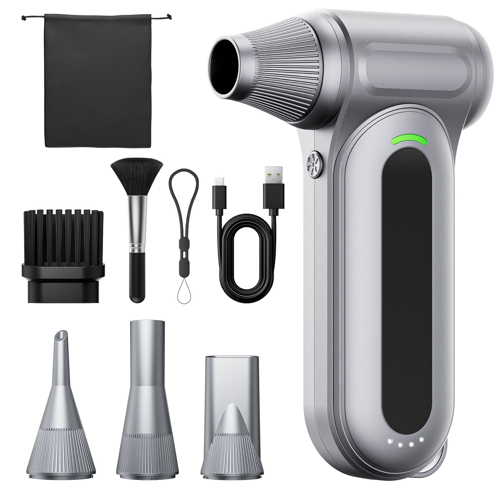 

Самый мощный воздух компактный электрический воздуходув с мощным 150 об/мин 4 уровнями переменной скорости 4 светодиодами для хранения и японской инструкцией для