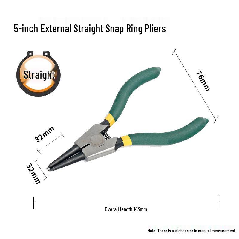 Industrial-Grade Multifunctional Snap Ring Pliers Set for Internal & External Use