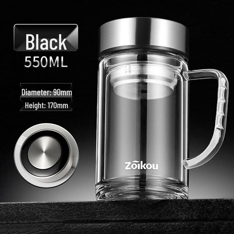 ZISIZ Men s Glass Tea Cup