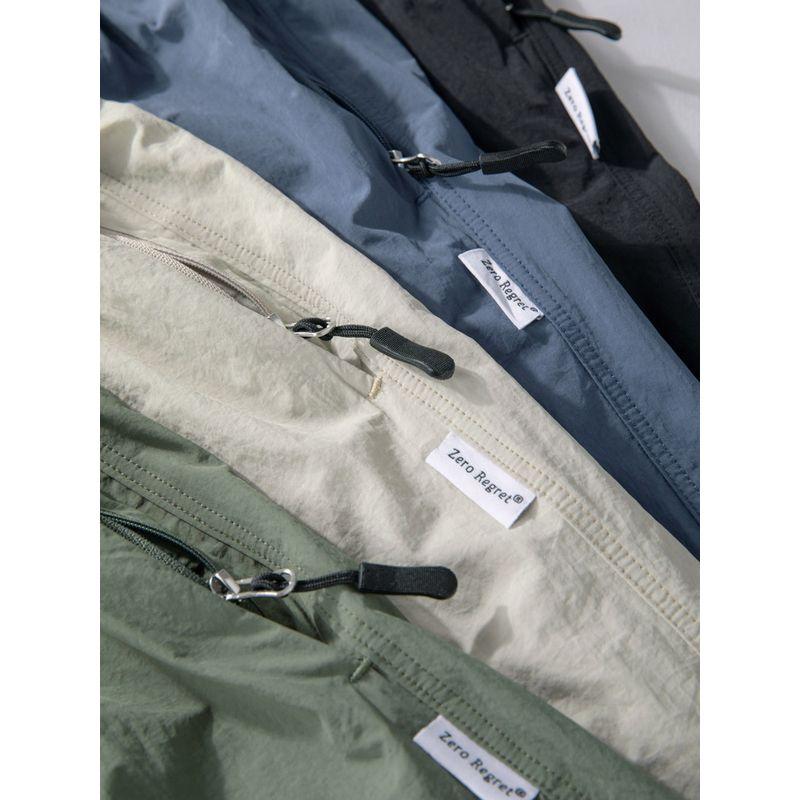 Shorts Men's Summer New Arrival Three-Proof Elastic Waist Lightweight Cropped Pants Quick-Drying Loose Outdoor Casual Functional Beach Pants