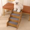 Non-Slip Pet Stairs for Bedside & Sofa - Four Seasons Use, Ideal for Small and Older Dogs