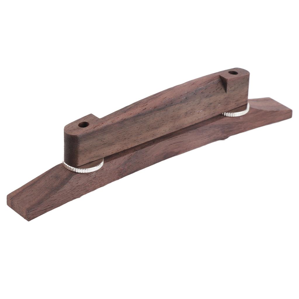 Jazz Guitar Bridge Floating Archtop Bridge with Adjustable Thumbwheel for Archtop Guitars