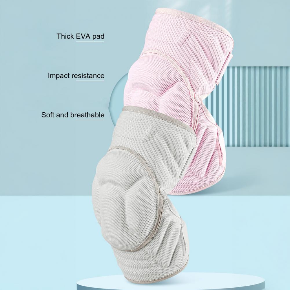 1Pc Cycling Knee Pad Adjustable Anti-Collision EVA Sports Volleyball Football Roller Skating Knee Brace Protector Guard