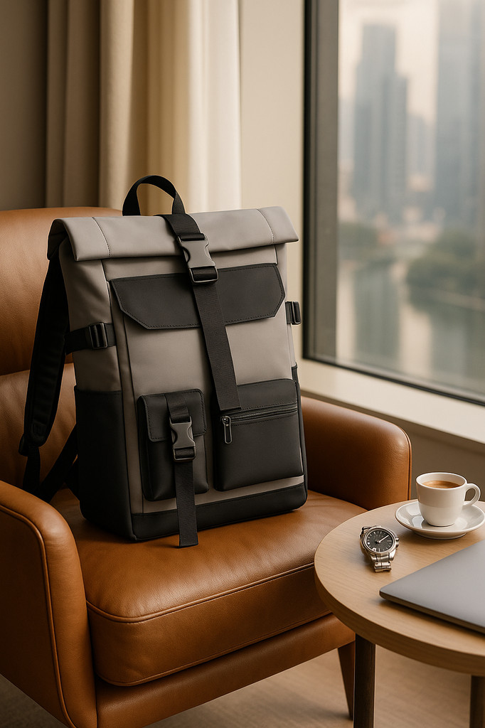 15.6''Large Capacity  Multi-functional Business Laptop Backpack for Men Outdoor Travel Bag Waterproof Schoolbag