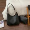 Faux Leather Hobo Bag Women Fashion Shoulder Bag Casual Everyday Tote Bag