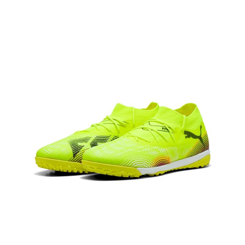 Puma Future 8 Match Comfortable Lightweight Durable Soccer Shoes Unisex Soccer Shoes Yellow 108370-03