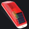 2pcs Warning LED Lamp Strobe Solar Lamp Chip Control Bridge Night Driving Safety Light Strobe Flash Traffic Caution Strobe Light