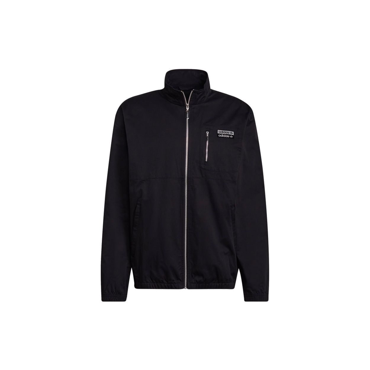 adidas Originals R.Y.V. Cotton Twill Stand Collar Jacket Black H11457 M