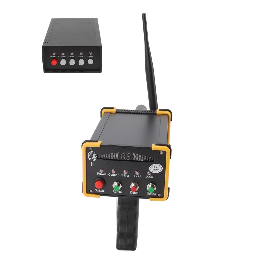 Metal Detector 15meter Depth 1000 Meter Search Range Identifying Metal Types Accurate Locating