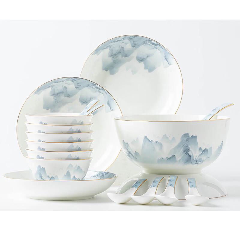 Jingdezhen Ceramic Dining Set 18-piece set