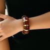 Bohemian Acrylic Elasticity Bracelet Exaggerate Women Simple Geometric Cuff Jewelry  Accessories
